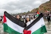 کاروان جهانی «صمود» +تصاویر