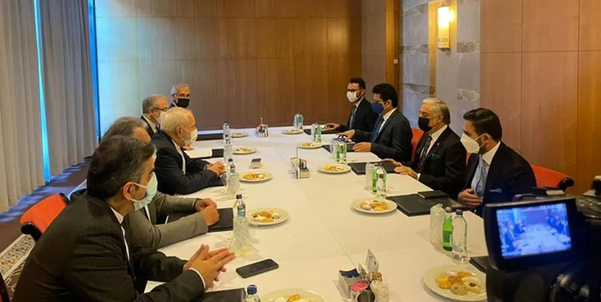 دیدار ظریف با عبدالله عبدالله