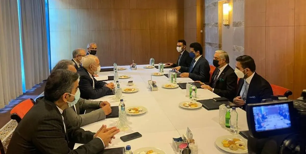 دیدار ظریف با عبدالله عبدالله