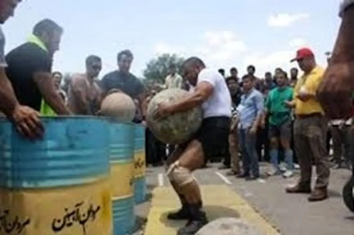 تورنمنت قویترین مردان غرب کشور 
