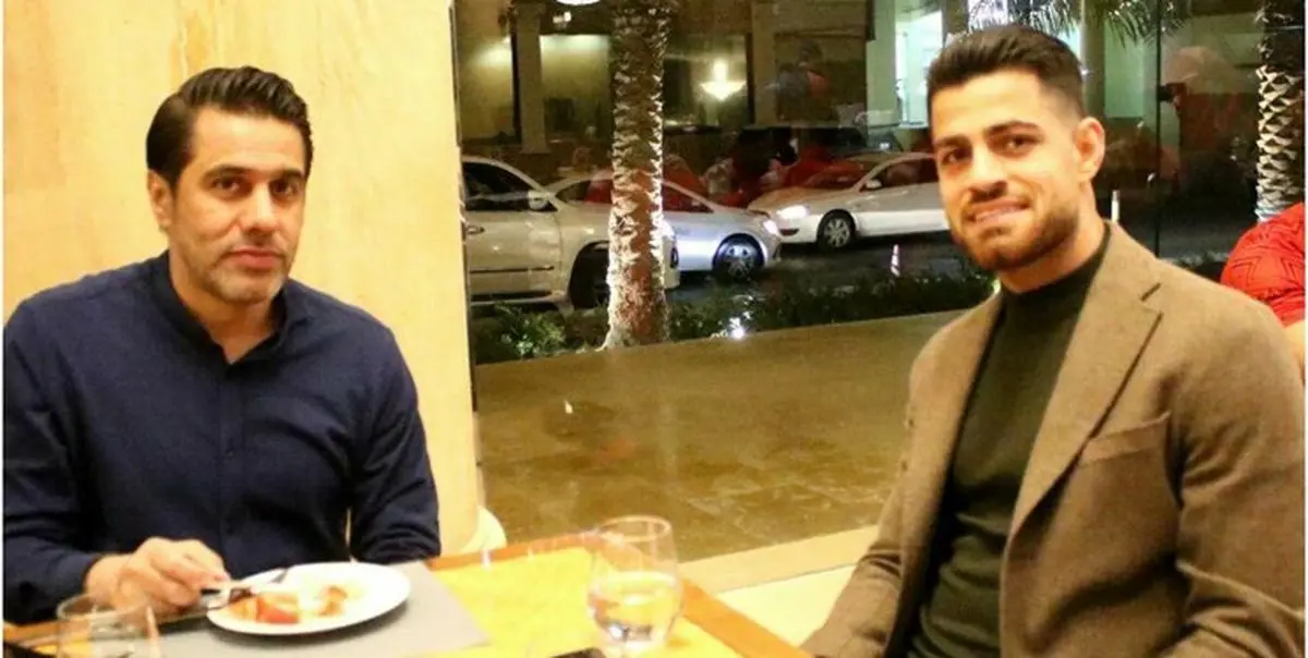 حضور مدافع تیم ملی در اردوی پرسپولیس+عکس