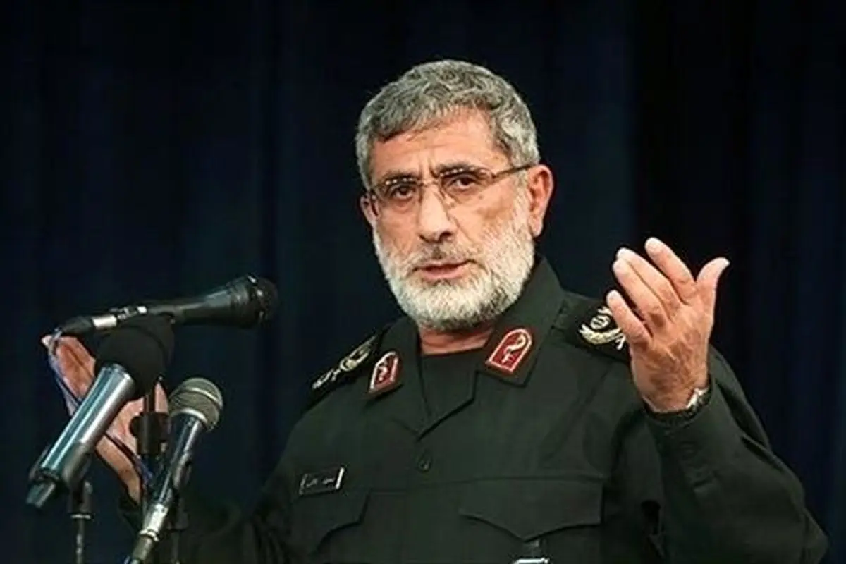 سردار قاآنی: استخوانهای دشمن در حال خرد شدن است