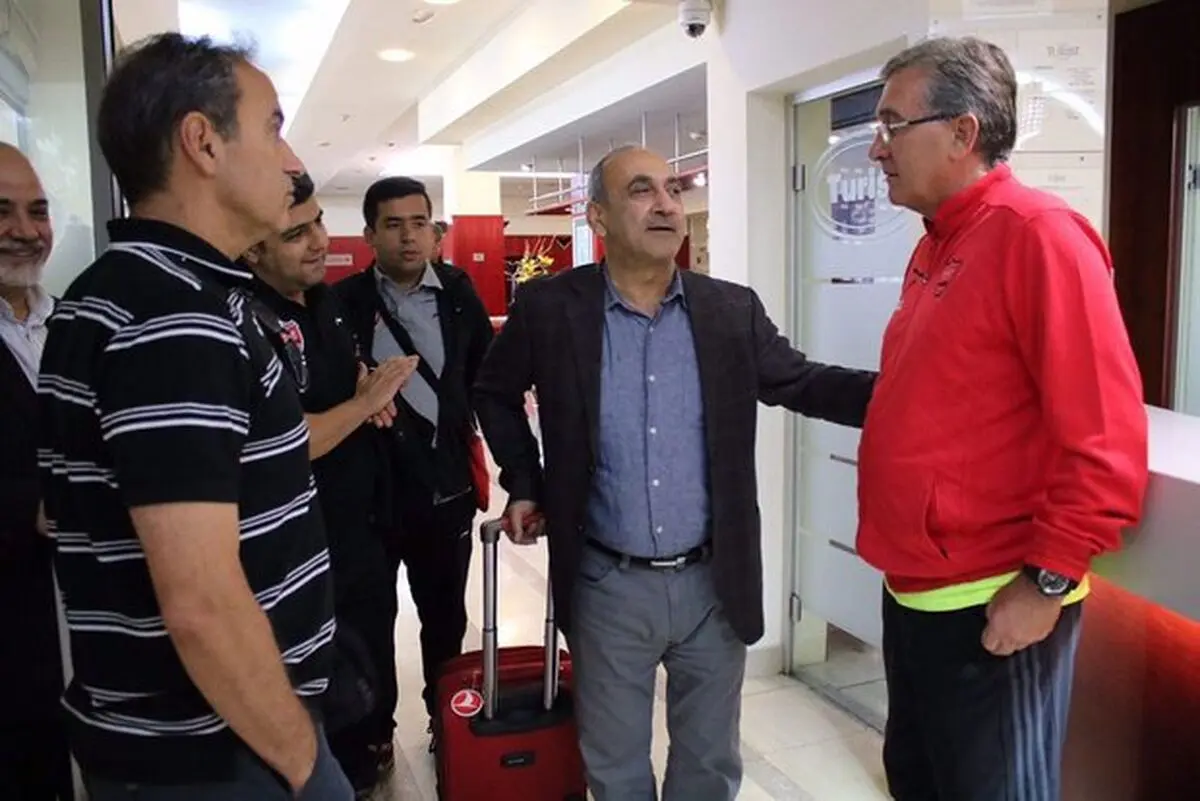 حضور گرشاسبی در اردوی پرسپولیسی ها