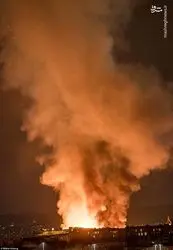 آتش سوزی در گلاسکو