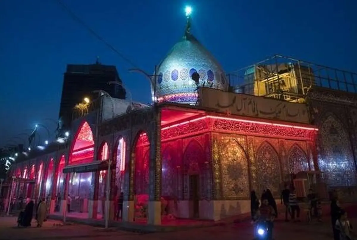 کربلا در سوگ شهادت امام باقر(ع)، سیاه پوش شد/ تصاویر
