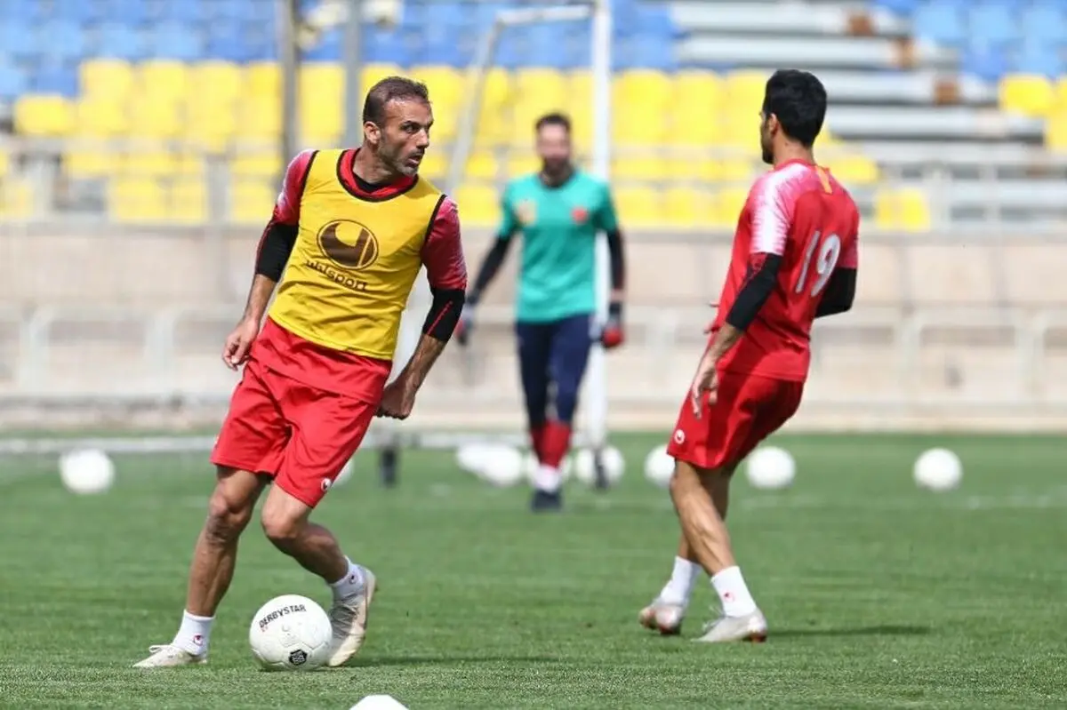 تست کرونا از بازیکنان پرسپولیس/ محل تمرین سرخپوشان مشخص شد