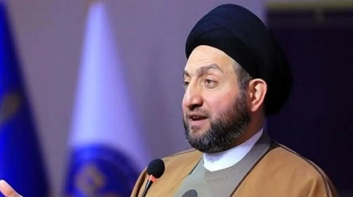 تاکید عمار حکیم بر تشدید گفتگوها برای غلبه بر بن‌بست فعلی عراق