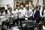بازدید مدیرعامل گروه سایپا از واحد تحقیق و توسعه مگاموتور 