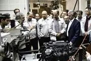 بازدید مدیرعامل گروه سایپا از واحد تحقیق و توسعه مگاموتور 