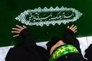  تصاویری ناب از سفره حضرت رقیه(س)در بین الحرمین