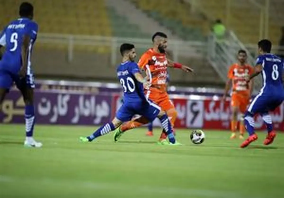 برتری سایپا مقابل استقلال خوزستان