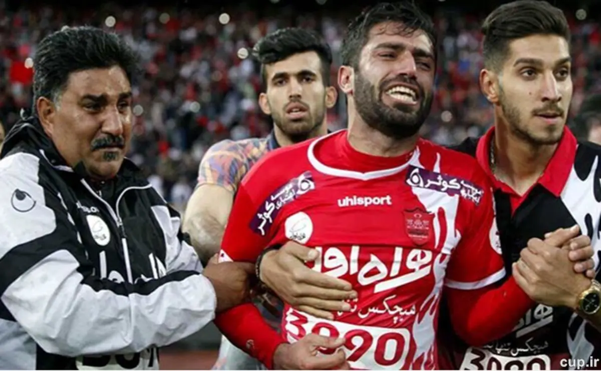 هافبک پرسپولیس: من شرمنده مهرداد هستم