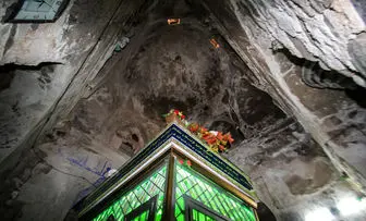 تصاویری زیبا از امام زاده هایی درون غار