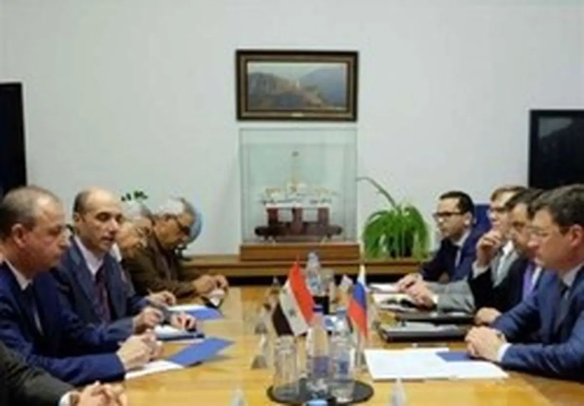 گفتوگوی روسیه و سوریه درباره بازسازی نفتی