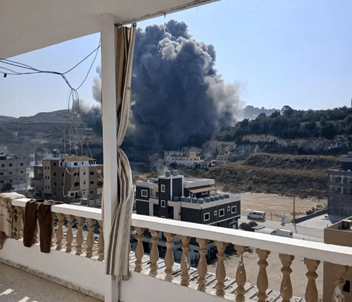 حمله هوایی شدید اسرائیل به جنوب لبنان