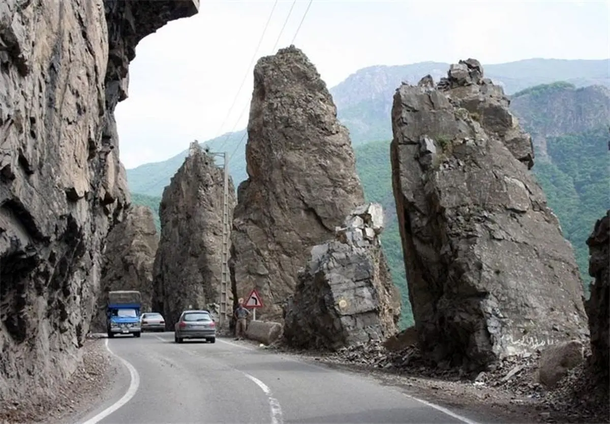 چشماندازهای بکر جاده چالوس