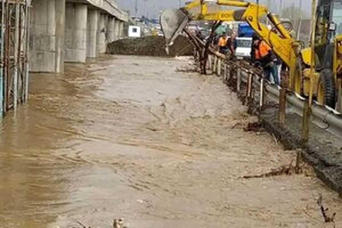 خبر فوری/ سیل در خیابان های ارومیه