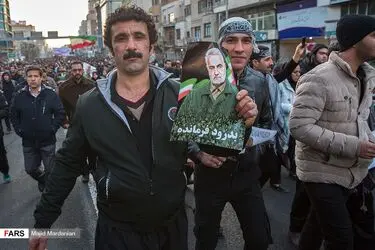 آئین تشییع «حاج قاسم سلیمانی »