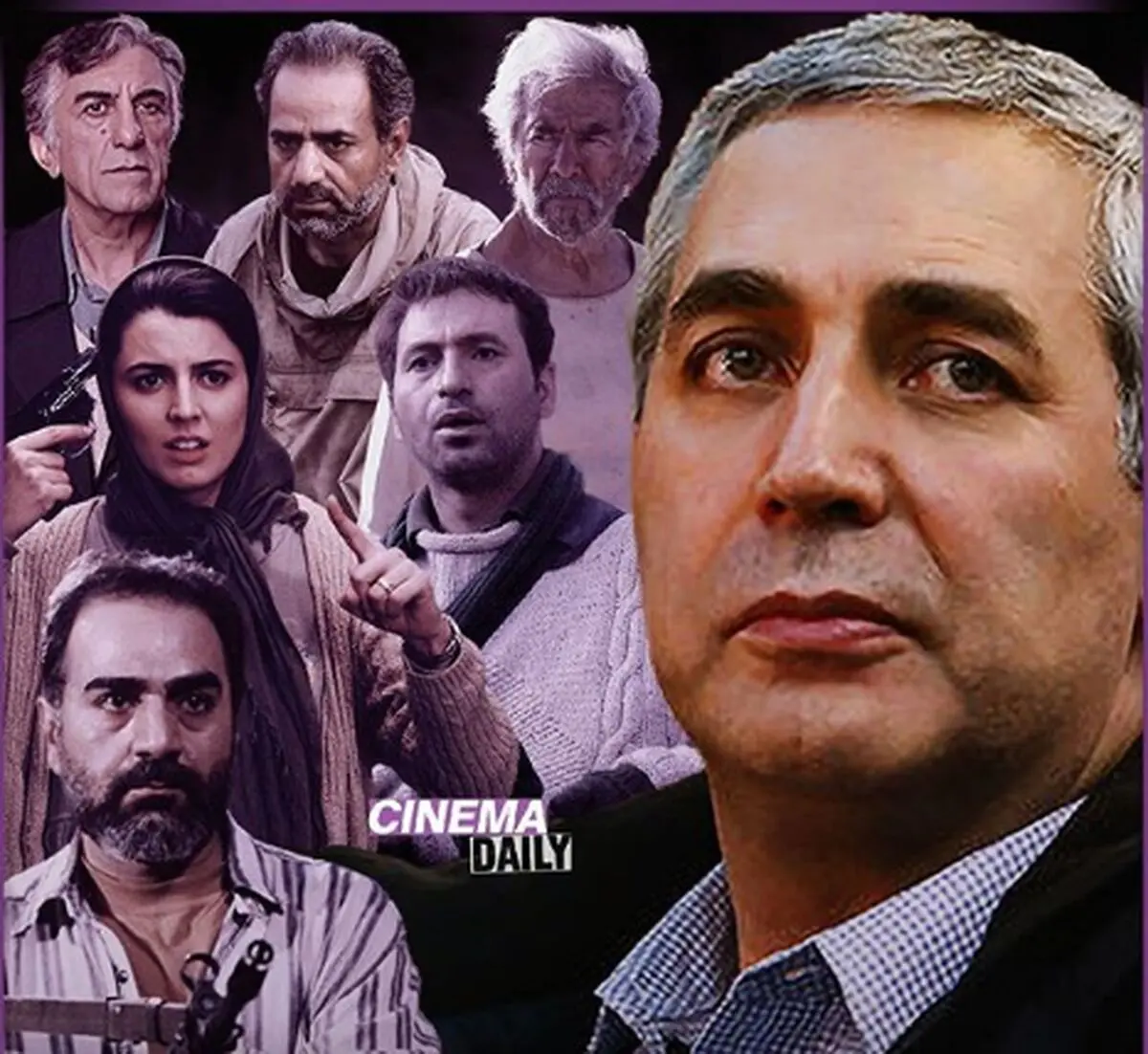 عصای موسی در دستان «ابراهیم حاتمی کیا»/ عکس