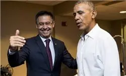 دیدار مدیرعامل آبی اناری ها با اوباما