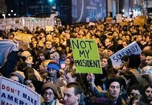تظاهرات در ایالت ماساچوست در انتقاد از دستور ترامپ برای ترور سردار سلیمانی 