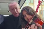 اردوغان رییس جمهور ترکیه خواننده شد