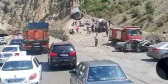 حادثه اتوبوس سوادکوه با ۵ فوتی
