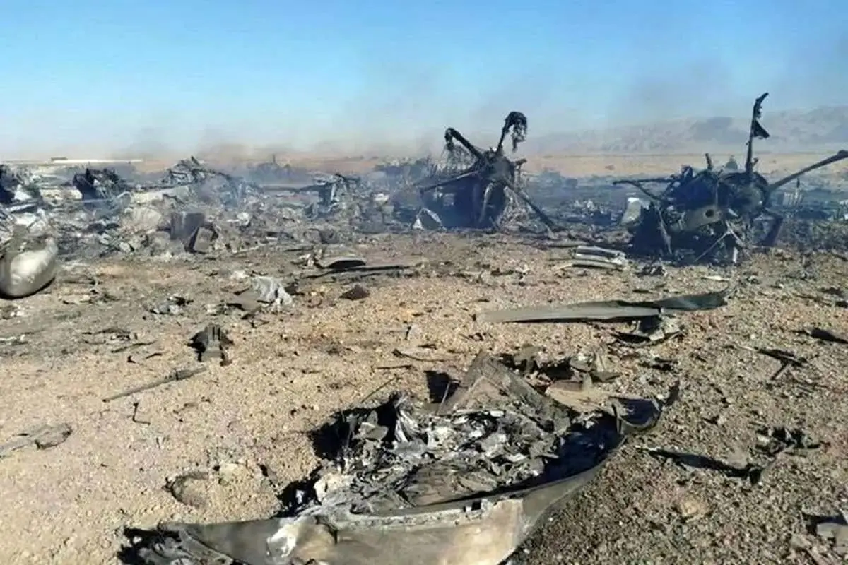 انتشار تصاویر مدارک خلبان آمریکایی در صحنه انهدام C۱۳۰+ فیلم