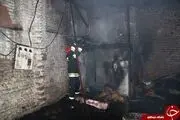 
سوختن 7 باب مغازه در آمل + تصاویر
