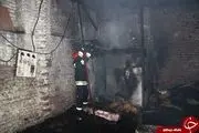 
سوختن 7 باب مغازه در آمل + تصاویر

