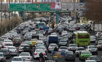 وضعیت ترافیکی معابر شهر تهران در ۷ اسفند ماه