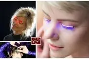 مژه مصنوعی LED!/ عکس
