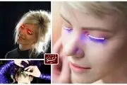 مژه مصنوعی LED!/ عکس
