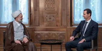 دیدار هیأت پارلمانی ایران با بشار اسد