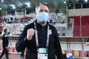 تیپ جالب اسکوچیچ در بازی استقلال+عکس