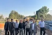 بازدید رئیس کمیته فوتبال ساحلی از پروژه خانه اختصاصی فوتبال ساحلی