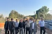 بازدید رئیس کمیته فوتبال ساحلی از پروژه خانه اختصاصی فوتبال ساحلی