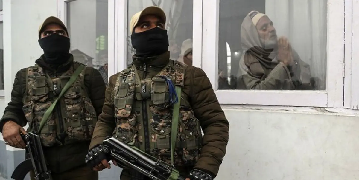 دستگیری فرمانده شبهنظامی در کشمیر توسط هند