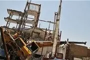 سقوط بالابر «تاور کرین» در نیایش