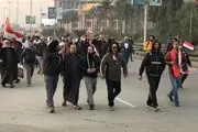 آغاز حضور مردم عراق برای تظاهرات ضد آمریکایی در بغداد