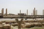 میهمانان نوروزیِ تخت جمشید /گزارش تصویری