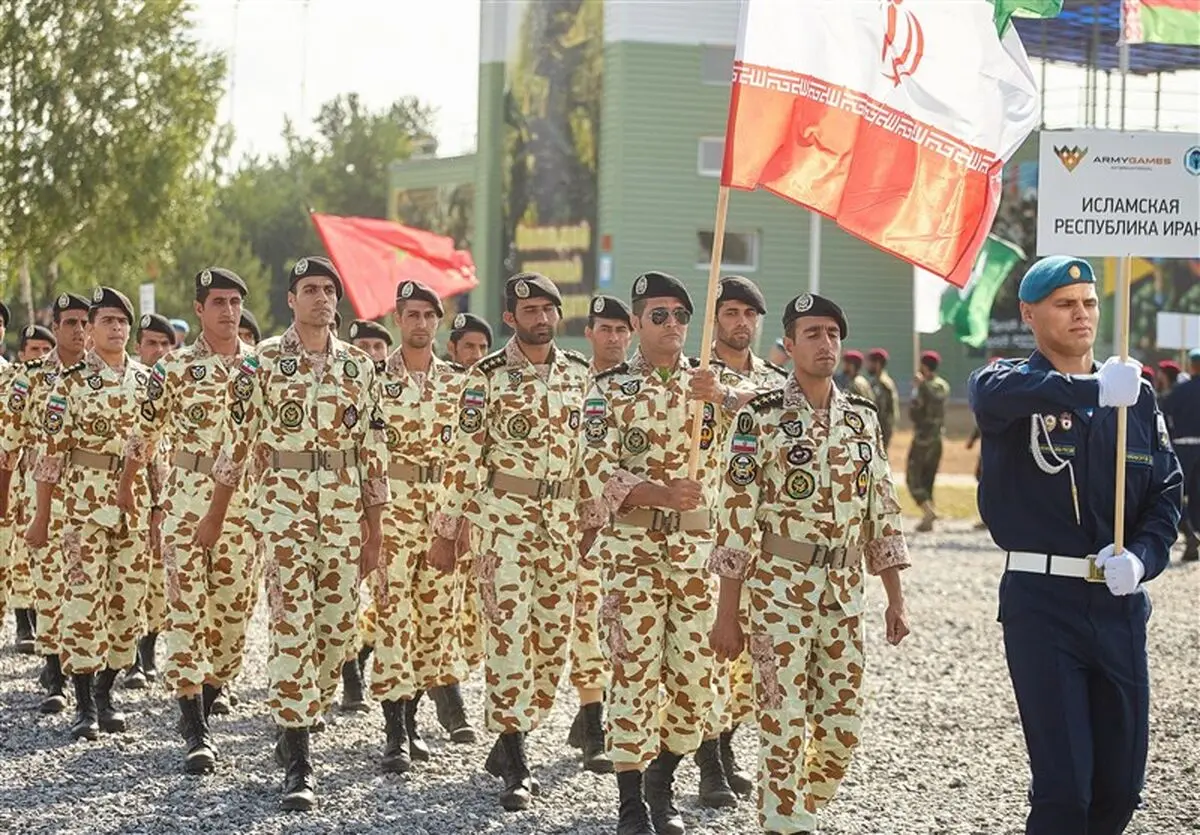 تیم هوابرد ارتش مقام سوم مسابقات نظامی روسیه را کسب کرد