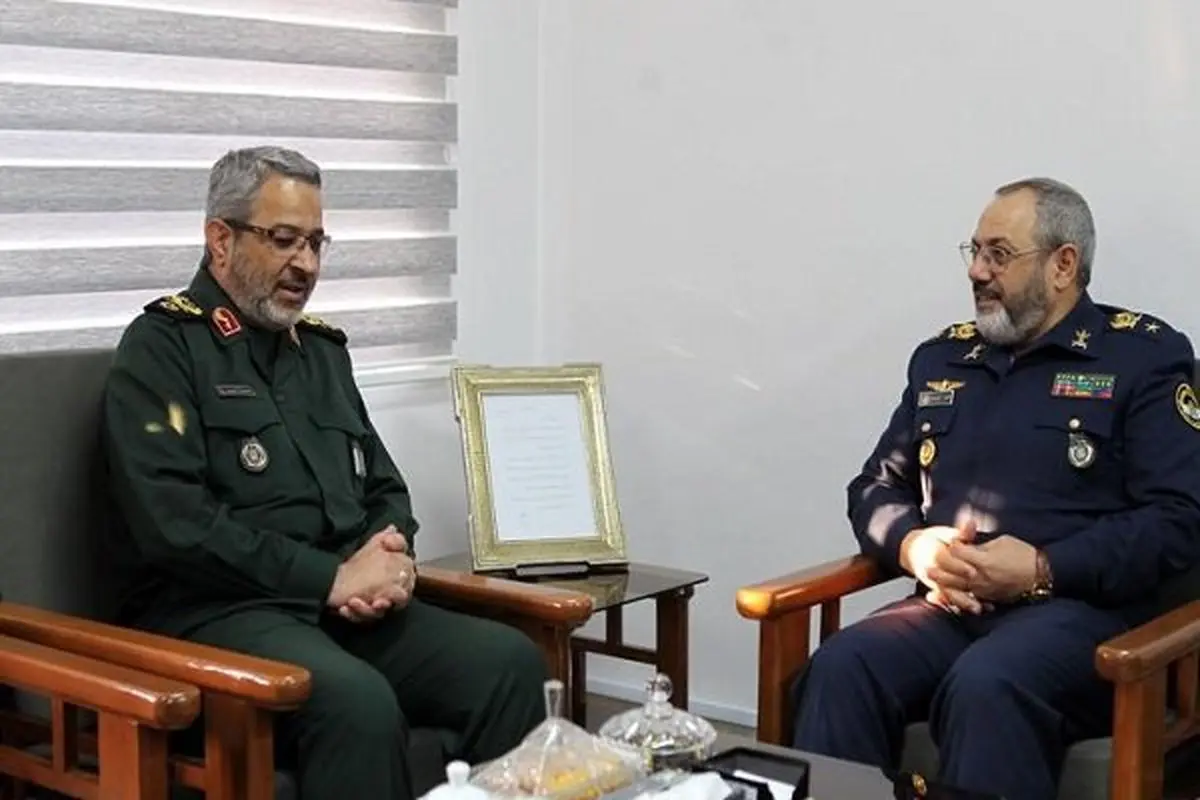 امیر نصیرزاده با سردار غیب پرور دیدار و گفتگو کرد