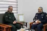 امیر نصیرزاده با سردار غیب پرور دیدار و گفتگو کرد
