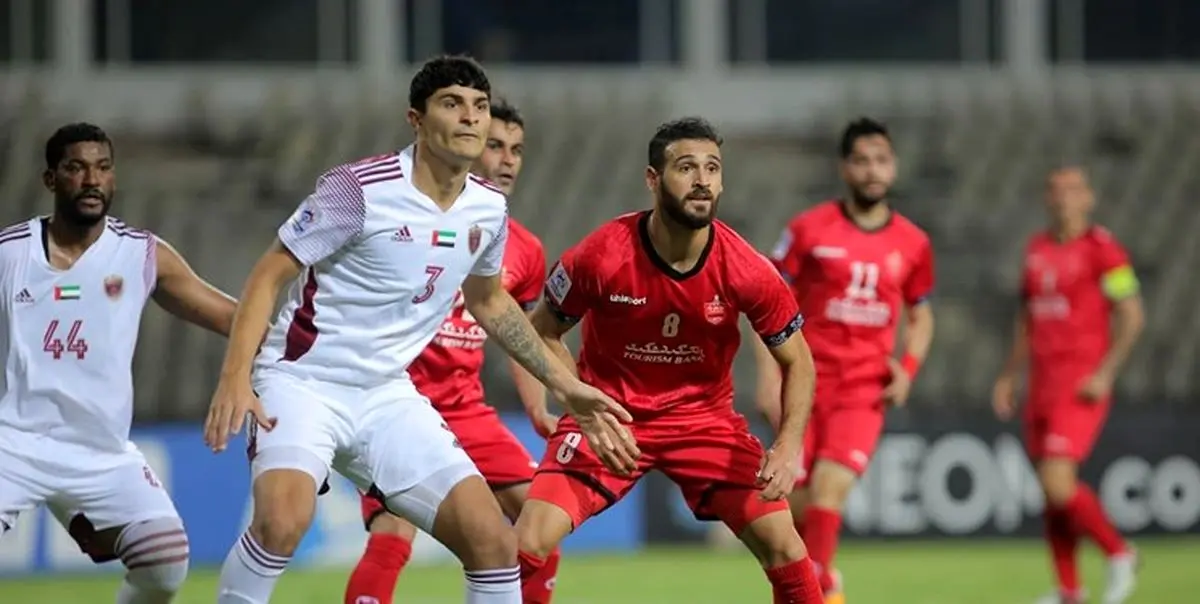 جزئیات آمار بازی پرسپولیس-الوحده