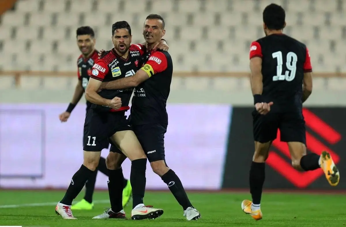 گل چهارم پرسپولیس به گل گهر + فیلم