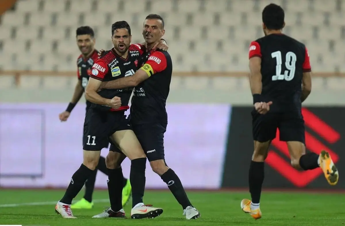 گل چهارم پرسپولیس به گل گهر + فیلم