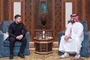 دیدار مجدد زلنسکی با بن سلمان در جده
