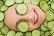 چطور با کمک خیار پوست شفاف تری داشته باشیم؟