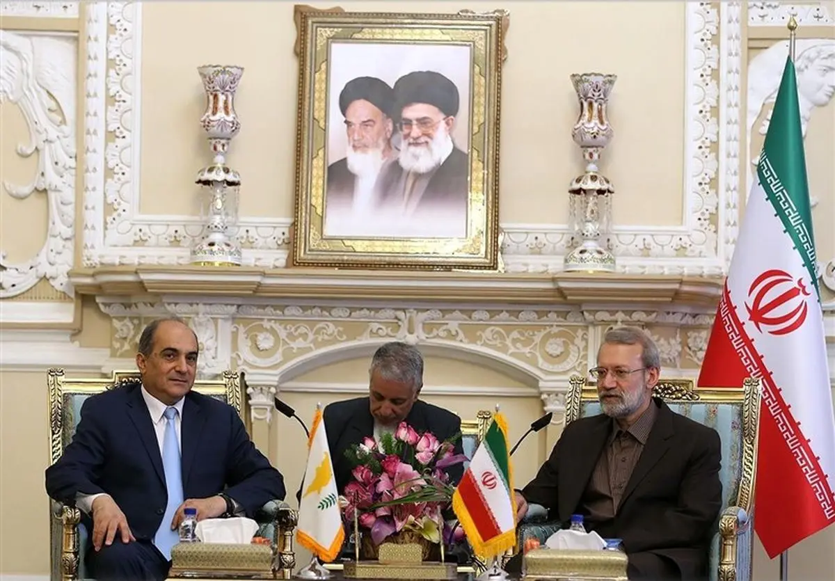 دیدار رئیس مجلس قبرس با لاریجانی